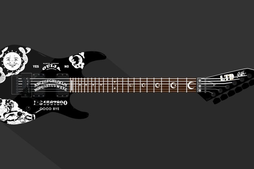 ... ESP LTD Kirk Hammett's Ouija Guitar Vector by DastronTM
