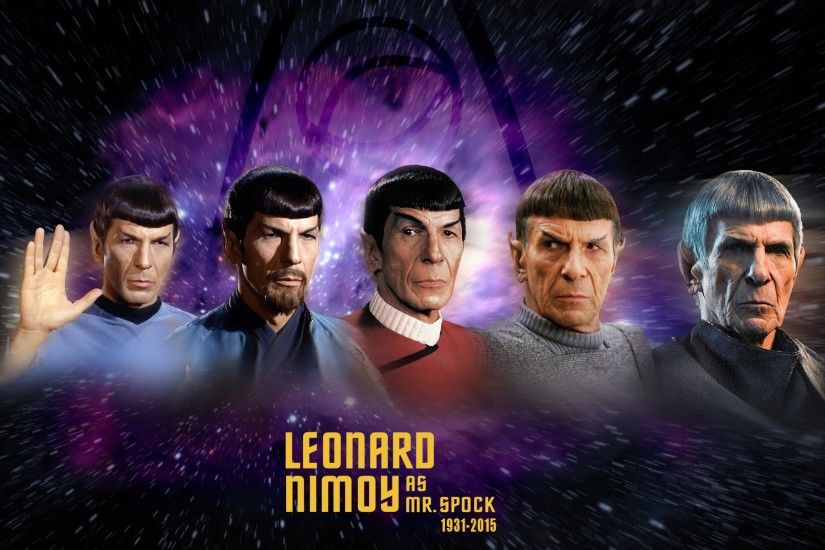 Star Trek Leinard Nimoy Mr.Spock. Free Star Trek computer desktop wallpaper,  images