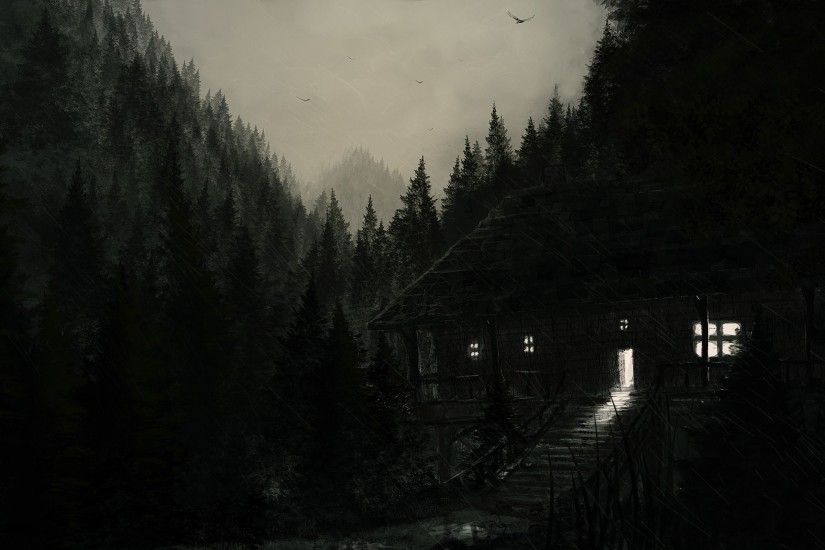 Dark Woods - Wallpaper #38382