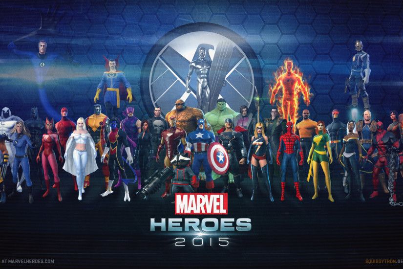 ... Marvel Heroes 2015 Wallpaper | Marvel Heroes Omega ...
