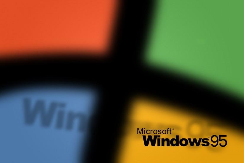 Windows 95, Operating Systems, Vintage Wallpaper HD