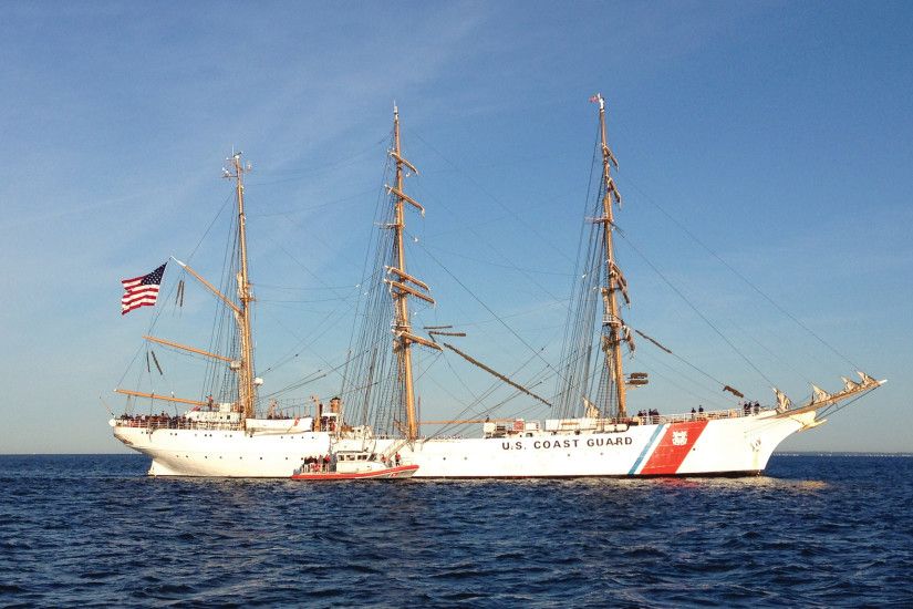 The U.S. Coast Guard Cutter Eagle, known affectionately as "America's Tall  Ship."