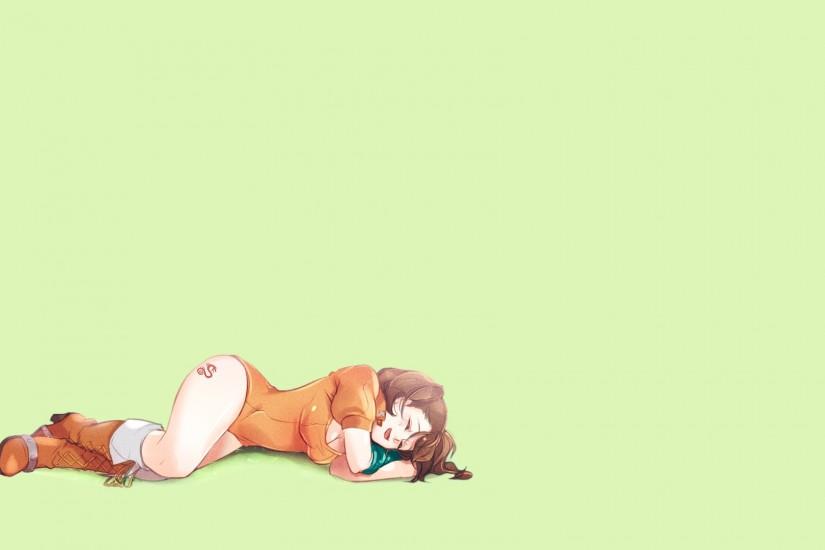 Nanatsu No Taizai, Diane (Sin Of Envy), Anime Girls, Sleeping Wallpaper HD