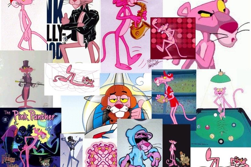 ... pink panther collage by Magical-fro