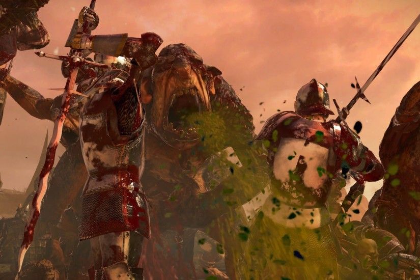 [20] MONSTERS EVERYWHERE - Total War Warhammer Online Battle (Chaos/Empire  vs Empire/Empire)