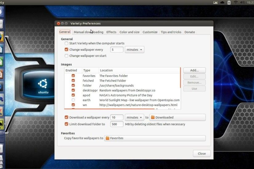 How To Install Variety Wallpaper Changer Using PPA On Ubuntu 13.04