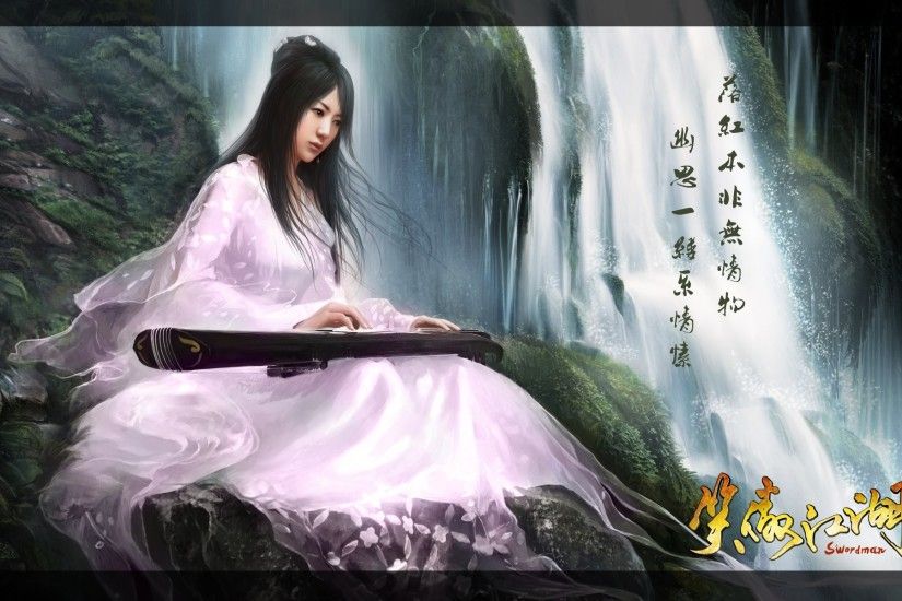 Swordsman Online Fantasy Mmo Rpg Action Fighting Martial Kung 1sworo Wuxia  Hero Heroes Warrior Samurai Asian Poster Cosplay Girl Girls Wallpaper At  Fantasy ...