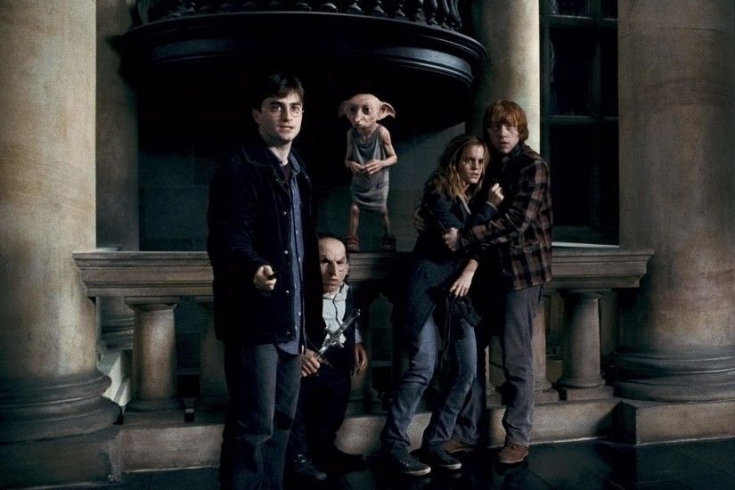 Harry Potter and the Deathly Hallows Movies images Dobby, Griphook and Trio  HD wallpaper and background photos