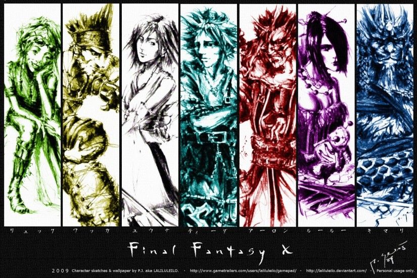 Wallpapers For > Final Fantasy X Wallpapers