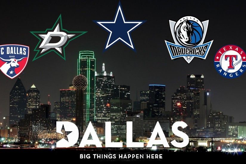 Dallas Wallpaper featuring Major Sports Teams ...