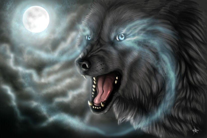 Moon and wolves Backgrounds for Desktop | download next wallpaper prev  wallpaper