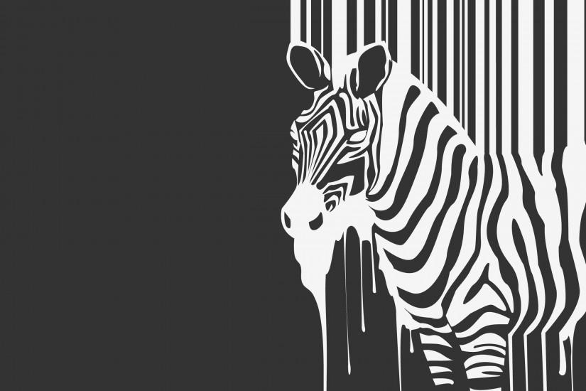 Minimalistic zebras creative 2560x1600.