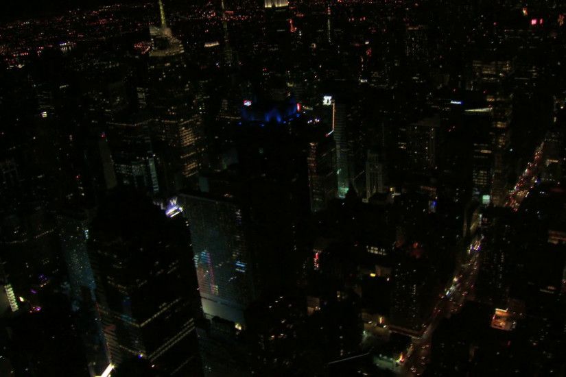 Nighttime Downtown New York Buildings Stock Video Footage - VideoBlocks