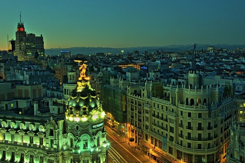 Spanish capital of Madrid, city scenery HD wallpapers #13 - 1920x1080.