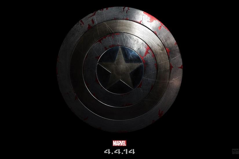 Captain America The Winter Soldier Shield. Captain-America-2-Shield-HD- Wallpaper