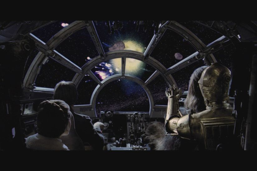 ... Star Wars Battlefront Millenium Falcon cockpit view | YT-1300 .