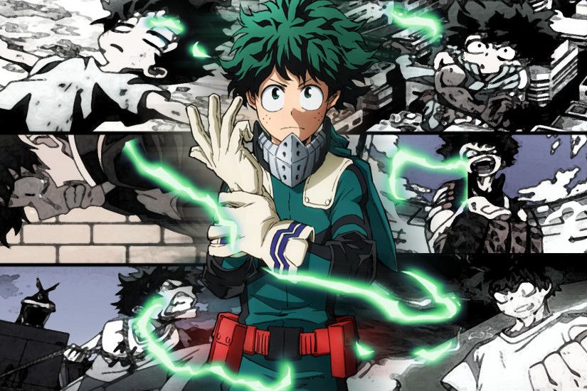 ... The Evolution of Deku | My Hero Academia Wallpaper by GeorgeTheOtaku