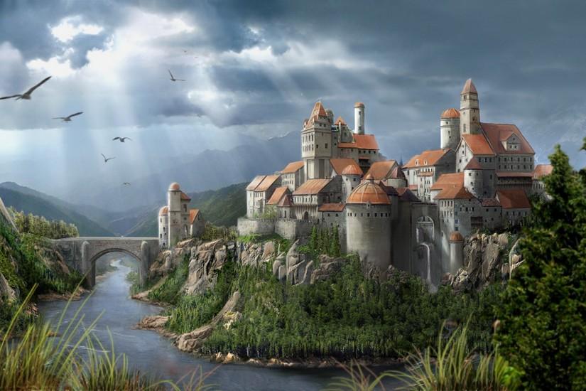 Fantasy Castle Wallpapers Phone
