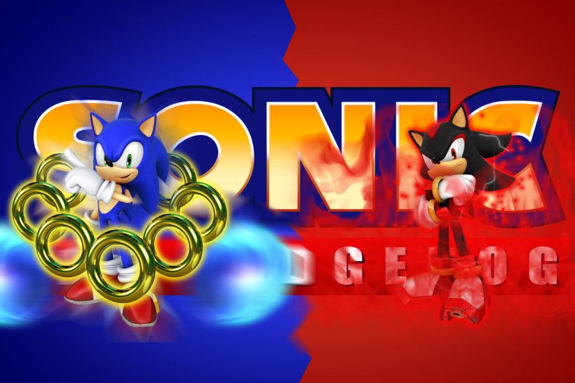Sonic and Shadow Full HD Wallpapers