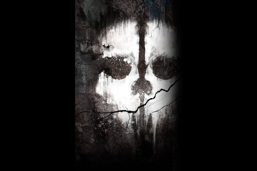Call of Duty Ghosts Skull Wallpaper