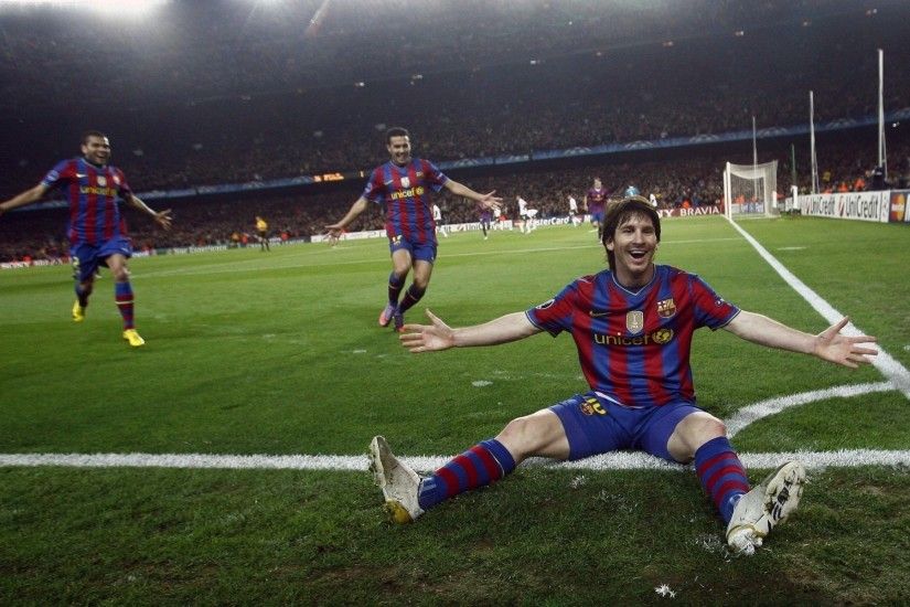 Lionel Messi Celebrating FC