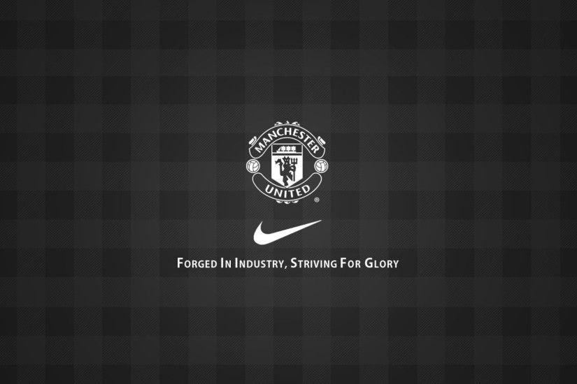 Amazing Manchester United Nike Wallpaper HD Logo 5098 Backgrounds For  Dekstop