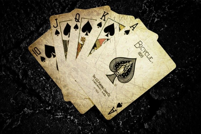 Spades Poker Cards Wallpaper #7002071