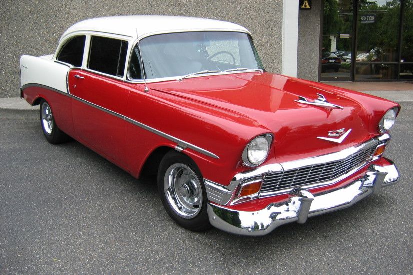 Red with White Top Chevy