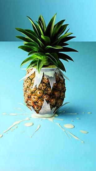 widescreen pineapple wallpaper 1080x1920 for mobile