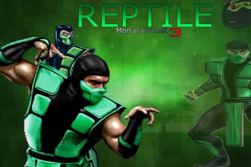 ... Reptile: Mortal Kombat 3 (Wallpaper) by Repwiel