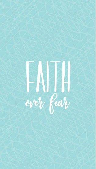 Faith over fear phone wallpaper for Pink Impact 2018 #fearless #pinkimpact