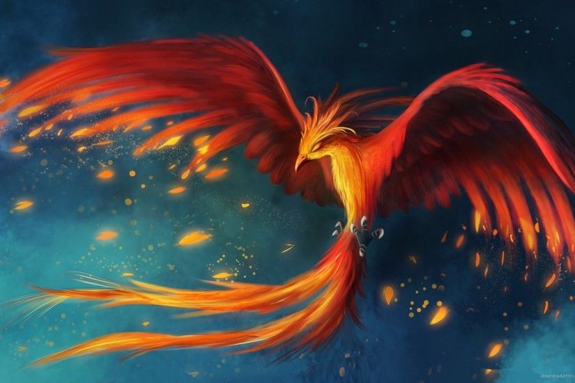 2560x1440 Phoenix Bird Wallpaper