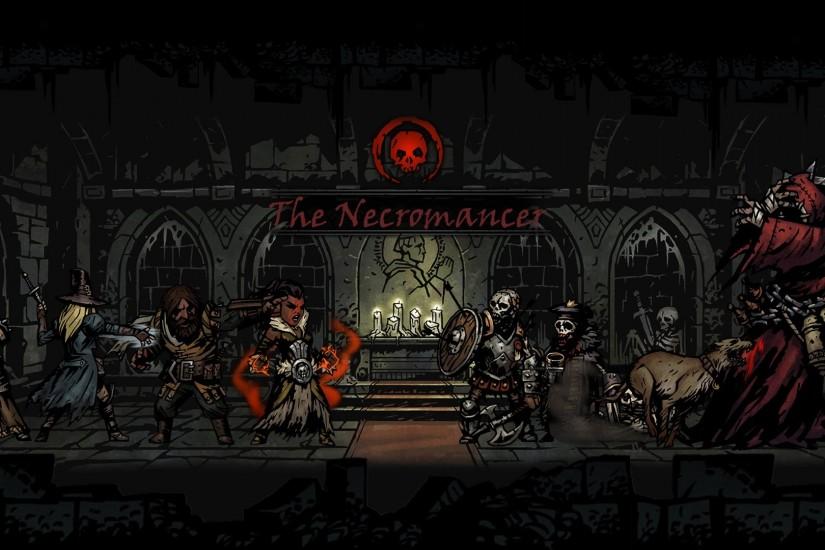 The Necromancer || Creating A Darkest Dungeon Background