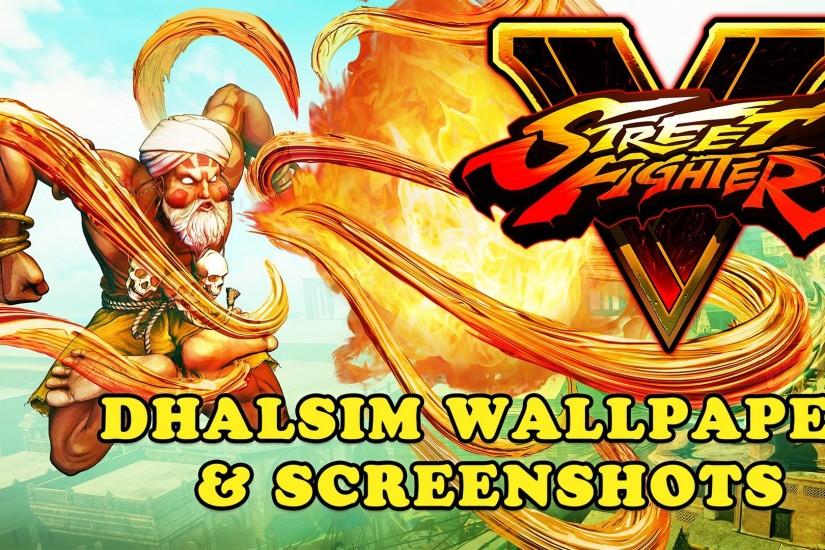 Street Fighter V - Dhalsim Wallpaper and Screenshots (Download Link)
