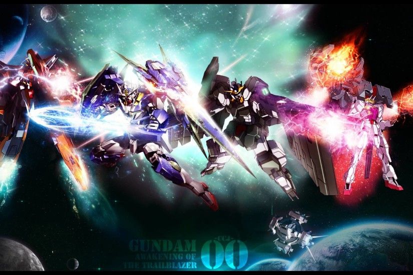 awakening of the trailblazer - Gundam 00 Wallpaper