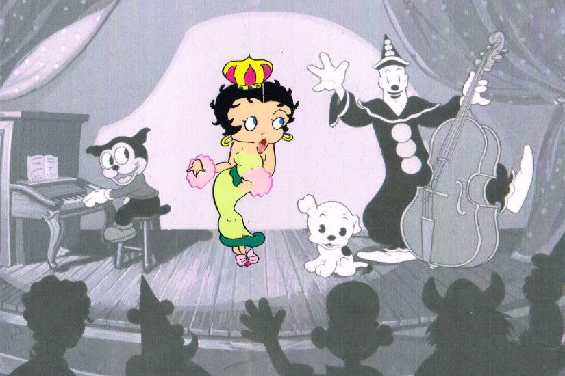 Betty Boop Production Cel