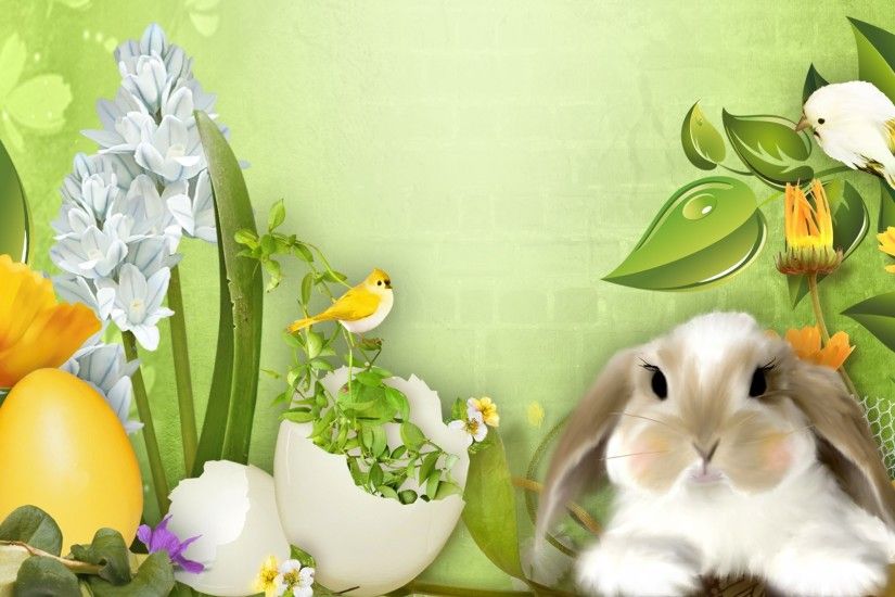 Free Easter Bunny Wallpaper (08)