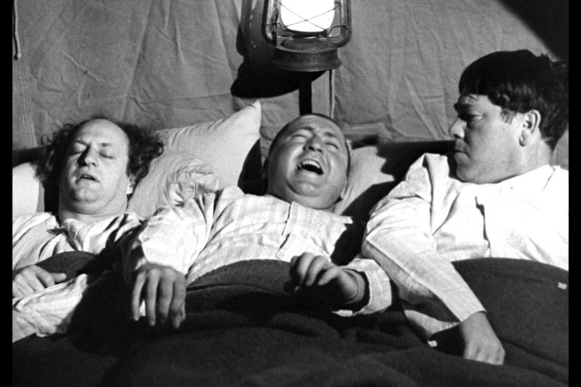Three Missing LInks - the Three Stooges (Larry, Curly, Moe) in a