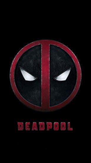 Deadpool Logo Dark Art Hero #iPhone #7 #wallpaper