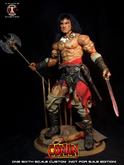 Conan The Barbarian (2011) images Calvin's Custom 1/6 one sixth scale  custom Conan the Barbarian Comic Version HD wallpaper and background photos