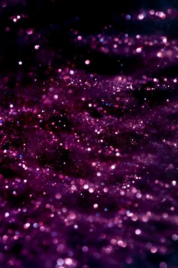 There would be a huge field covered with this dark purple glitter, and I  would just run through it, kicking up glitter as I go.