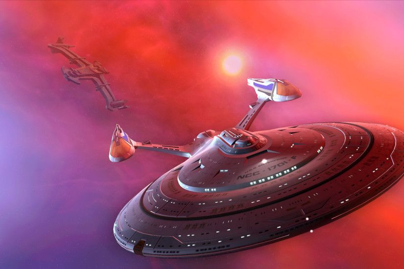 USS Enterprise from Star Trek wallpaper