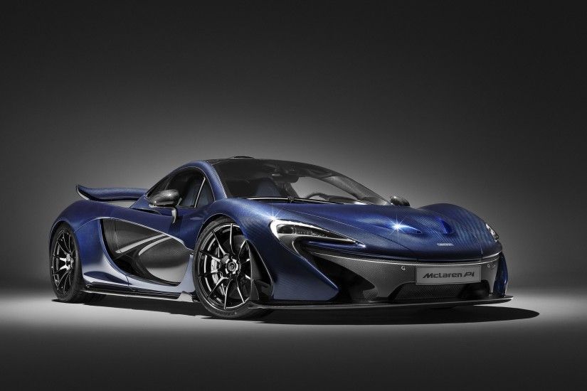 McLaren Bares All With Naked Blue Carbon Fiber Hypercar