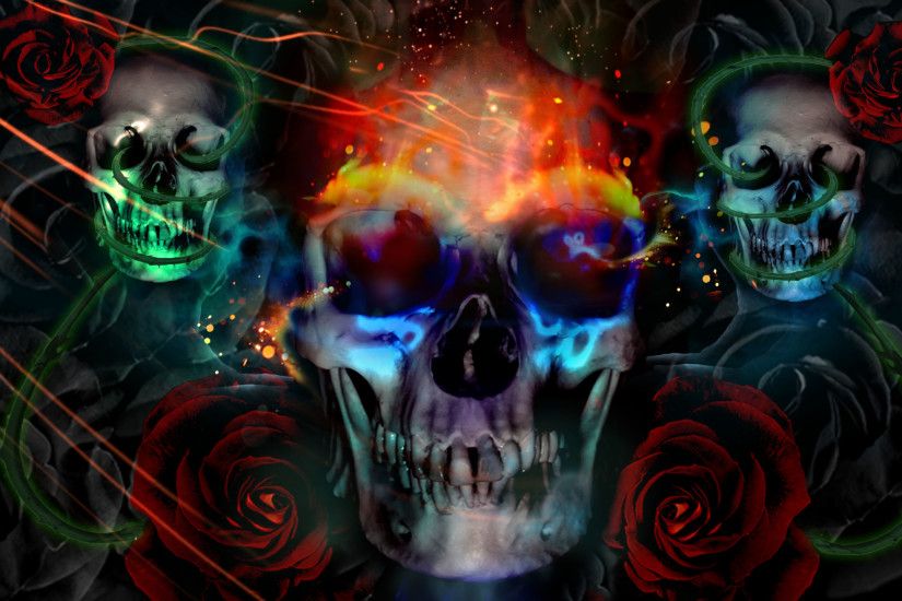 2560x1440 Pin by zombie tophat on Skulls, Skeletons and the Grim Reaper |  Pinterest |