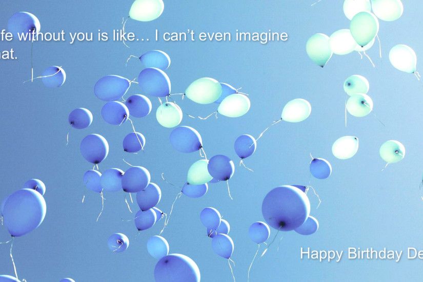 Balloons Party Theme HD Image with quote (12)