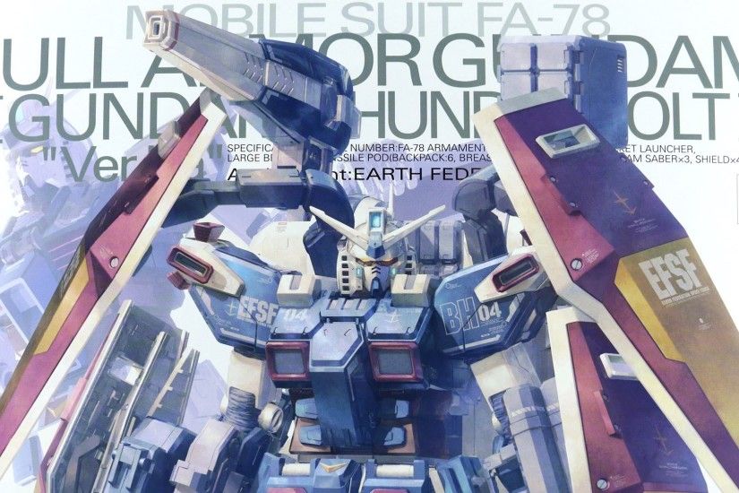 735 - MG Full Armor Gundam [Gundam Thunderbolt] Ver.Ka UNBOXING - YouTube