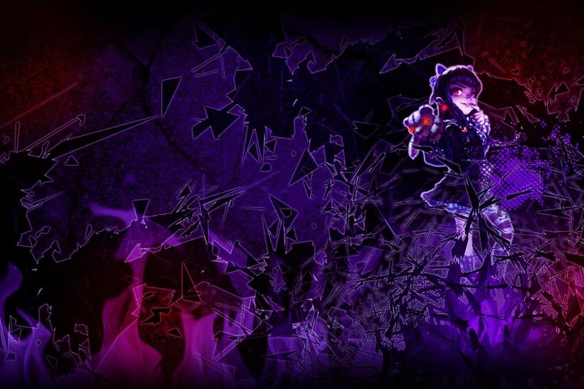 Goth Annie Wallpaper without text by MinccinoFloof Goth Annie Wallpaper  without text by MinccinoFloof