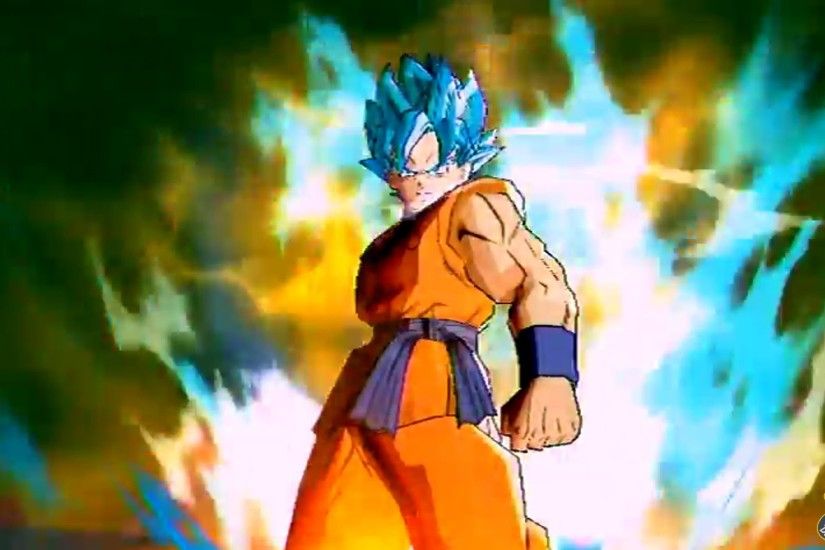 Dragon Ball Heroes: Goku's New Super Saiyan [SSGSS] Transformation .