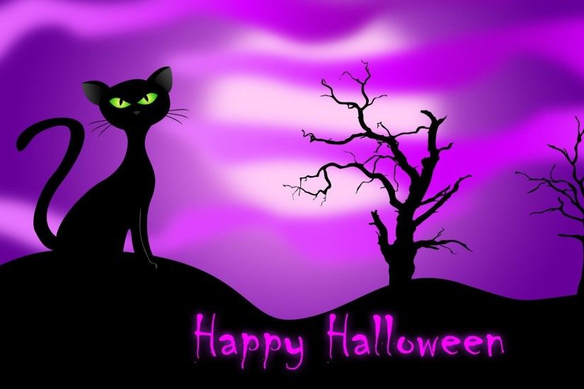 Happy Halloween Cat | http://bestwallpaperhd.com/happy-halloween-