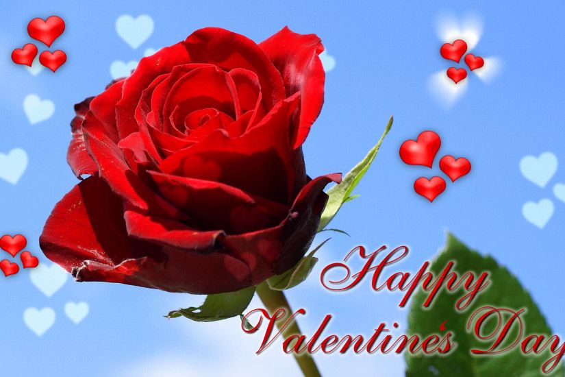 Romantic Happy Valentine's Day ecard